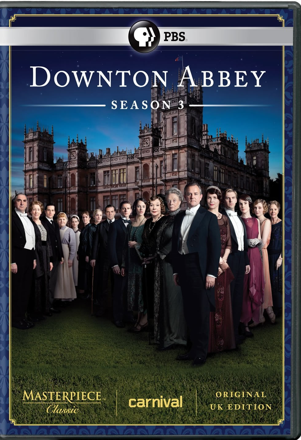  Downton Abbey Season 3 (4DISCS)(2012)